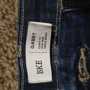 29 BKE Gabby Curvy Fit High Rise Ankle Skinny Leg Dark Wash